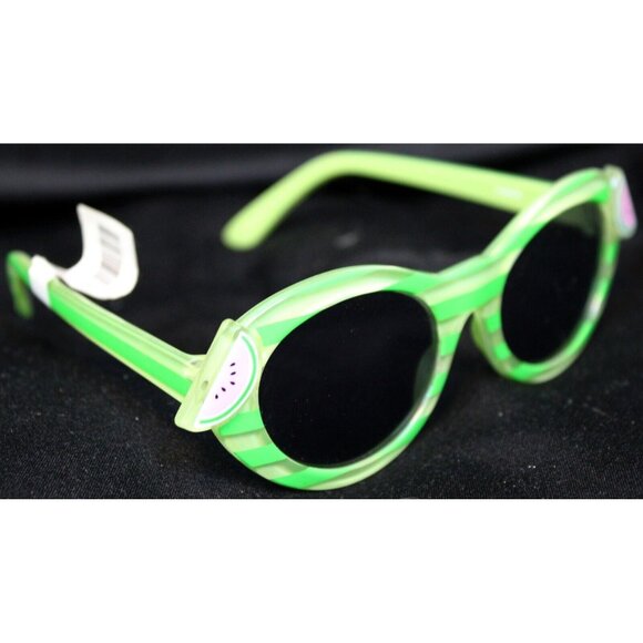 NWT 2006 Gymboree Tutti Fruity 4pc Outfit sz 6 Tank Capris Sunglasses Flip Flop - Picture 14 of 16